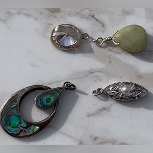 Vintage lot of sterling silver charms